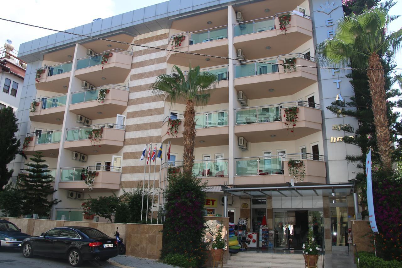 אפרטהוטל אלאניה Erkaptan Apart מראה חיצוני תמונה
